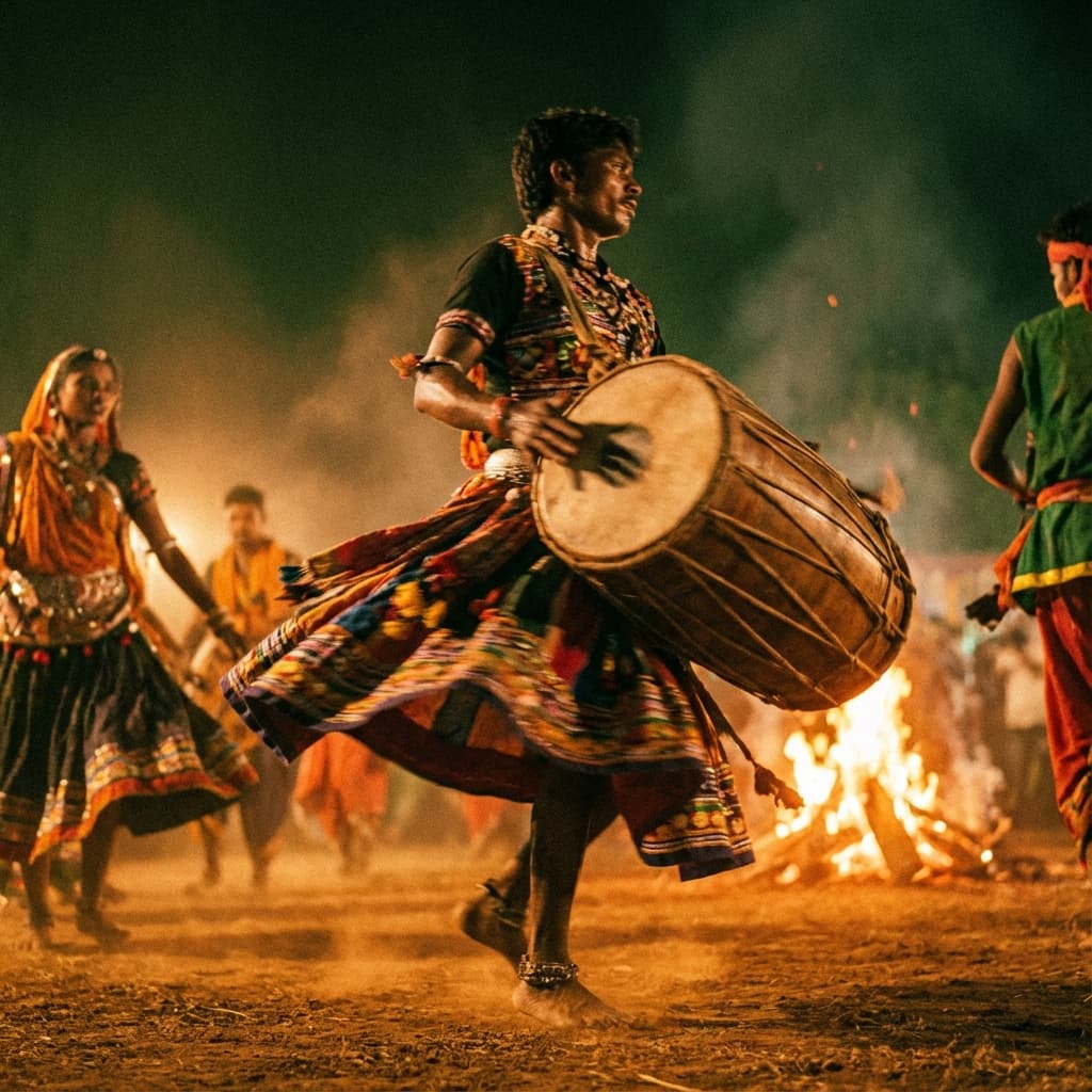 Bhangoriya Festival Dancers