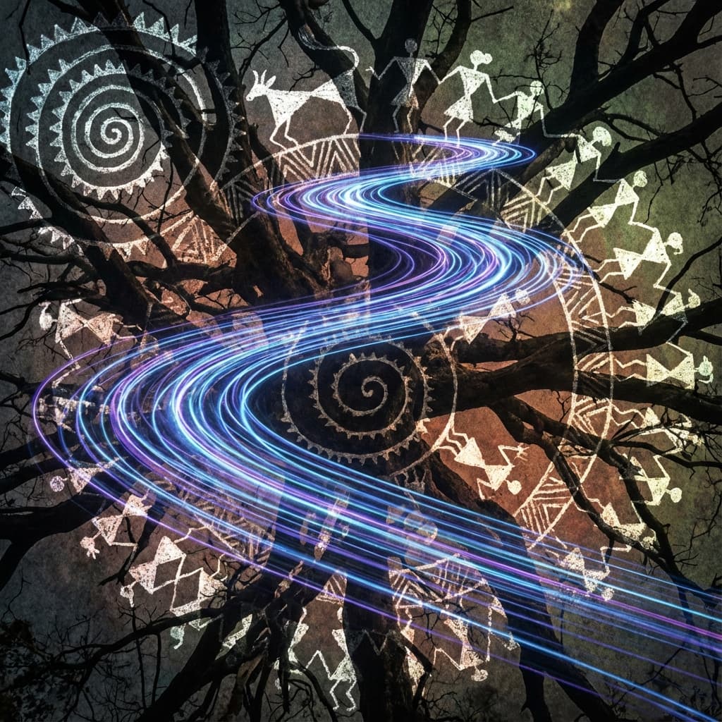 Abstract Jal Jungle Jamin Art